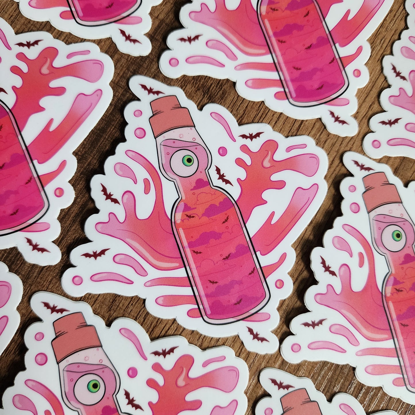 Its Friggin Bats Ramune Vinyl Sticker